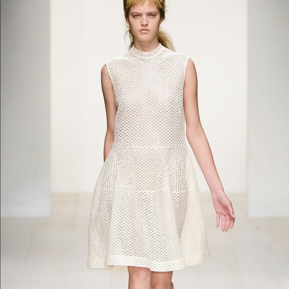 Simone Rocha beautiful cream colored dress